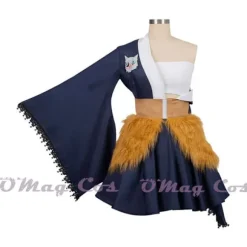 Anime Hashibira Inosuke Cosplay Halloween Kostumer til Kvinder Kostume Kjole Legetøj Tøj Uniform Kjole Kostume Rolle XL XL XL{AZC} XL short wig
