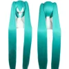 Anime Hatsune Miku Vocaloid Hatsune Miku Cosplay Paryk Langt Hår