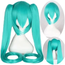 Anime Hatsune Miku Vocaloid Hatsune Miku Cosplay Paryk Langt Hår CJY