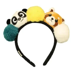 Anime Kostume Dyrepote Plys Handsker Søde Ører Hårbånd Voksne Børn Panda three piece su