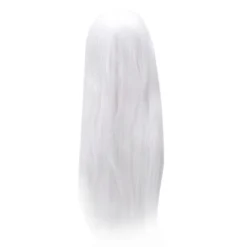 Anime Langt Glat Hår Paryk Cosplay Langt Glat Kostume, Hvid