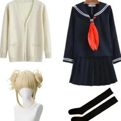Anime My Hero Academia Boku No Hero Academia Cosplay Kostume Himiko Toga JK Uniform Trøje Kappe Halloween Tøj A1 One size A1 One size M A1 One size M | Fyndiq