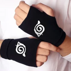 Anime Naruto Cosplay Handsker Til Kvinder Mænd Børn Akatsuki Rød Sky Ninja Cosplays Fingerless Cykling Håndled Handske Legetøj Fans Gave style 1