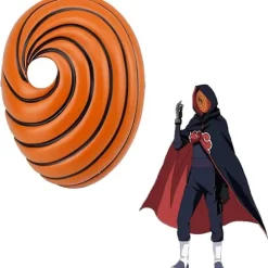 Anime Naruto Uchiha Obito Maske Akatsuki Tobi Halloween Kostume Rekvisitter Til Voksne