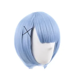 Anime "Re:Zero -Starting Life in Another World-" Ram/Rem Cosplay Kostume Maid Outfit Halloween Kostume Maid/Tjener Outfit Style 1 Style 1 style1 M | Fyndiq