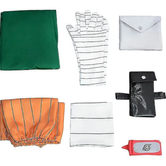 Anime Rock Lee Cosplay Kostume Jumpsuit Outfits Halloween Karnevalsdragt size