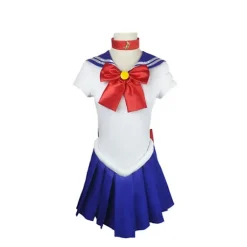 Anime Sailor Moon Cosplay Kostume Tsukino Usagi Uniform Kjole Outfits Cosplay Gul Paryk Halloween Karneval Fest Kvinder Børn XXL,CJY XXL en-US