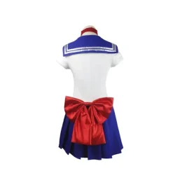 Anime Sailor Moon Cosplay Kostume Tsukino Usagi Uniform Kjole Outfits Cosplay Gul Paryk Halloween Karneval Fest Kvinder Børn Barn 130,CJY Child 130cm en-US | Fyndiq