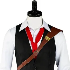Anime Seven Deadly Sins Cosplay Meliodas Cosplay Kostume Skjorte Bukser Sæt Komplet Sæt Black S