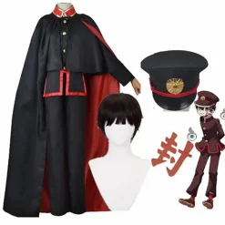 Anime Toilet Bound Hanako Kun Jibaku Shounen Hanako Kun Uniform Cosplay Kostumesæt - Perfekt A1 som fotos, CJY A1 as photos en-US