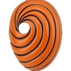 Anime Uchiha Obito Maske Akatsuki Tobi Kostume Rekvisitter til Voksne{AZC}