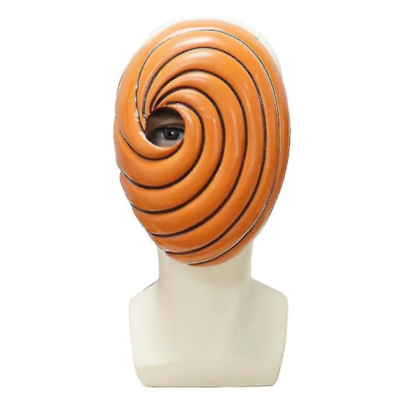 Anime Uchiha Obito Maske Akatsuki Tobi Kostume Tilbehør Til Voksne