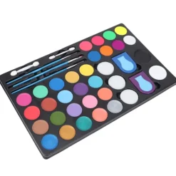 Ansigts- og kropsmaling 30 farver Ikke-giftigt makeupmalingssæt til Halloween Cosplay Kostumer Fester Festivaler