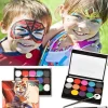 Ansigtsmaling Kropsmaling, Make-Up Palette med 15 Farver