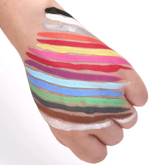Ansigtsmaling Kropsmaling, Make-Up Palette med 15 Farver