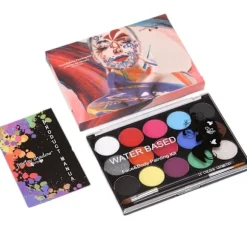 Ansigtsmaling Kropsmaling, Make-Up Palette med 15 Farver