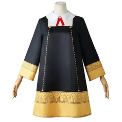 Anya Forger Cosplay Anime SPION X FAMILIE Anya Forger Cosplay Kostume Kjole Dukke Paryk Piger Kvinder Uniform Halloween Kostumer S S wig