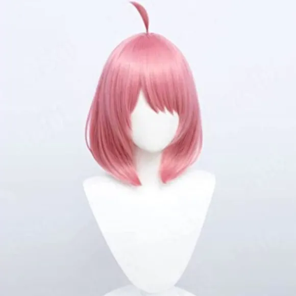 Anya Forger Cosplay Paryk Anime Paryk HSIU Rosa Kort Hår zy Pink