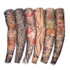 Arm Tattoo Ærmer, 6 Pak Mænds Falske Midlertidige Tattoo Ærmer Arm Strømper Elastisk til Halloween