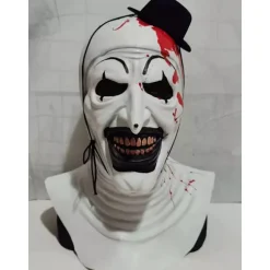Art The Clown Cosplay Film Terrifier 2 Kostume Og Hætte MEN and Headgear 1 XXL