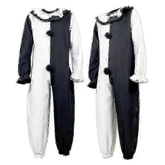 Art The Clown Cosplay Film Terrifier 2 Art The Clown Cosplay Kostume Jumpsuit Maske Halloween Kostumer Maske Til Mænd Kvinder-lingling} costume mask1 L | Fyndiq