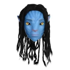 Avatar Maske Partytilbehør Miljøvenlig Latexmaske Ny Avatar 2 Cosplay Gave Hovedbeklædning