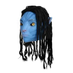 Avatar Maske Partytilbehør Miljøvenlig Latexmaske Ny Avatar 2 Cosplay Gave Hovedbeklædning