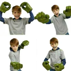 Avengers Hulk Handsker Smash Hånd Kids Cosplay Legetøj Et Par Næver (FMY)