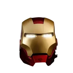 Avengers Legends Iron Man Elektronisk Hjelm Mænd Børn 1:1 Bærbar Iron Man Hjelm Knap Kontrol Deformeret Cosplay Rekvisitter Gaver{ee}