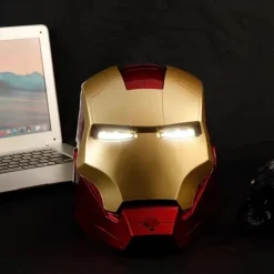 Avengers Legends Iron Man Elektronisk Hjelm Mænd Børn 1:1 Bærbar Iron Man Hjelm Knapstyring Deformeret Cosplay Rekvisitter Gaver[mo]