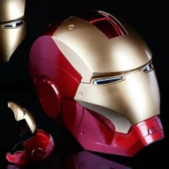 Avengers Legends Iron Man Elektronisk Hjelm Mænd Børn 1:1 Bærbar Iron Man Hjelm Knapstyring Deformeret Cosplay Rekvisitter Gaver【ad】
