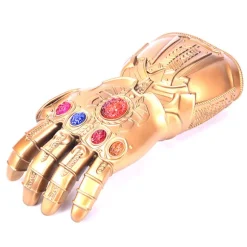 Avengers Thanos Infinity Gauntlet LED-handsker Light Up Cosplay F Bronze S-Kids