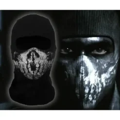 Balaclava med dødningehoved - Moto Maske til Call of Duty-fans - Farve: B