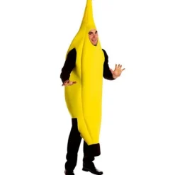 Banan Kostume til Voksne - One Size - Gul
