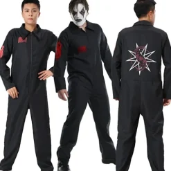 Band kostume løstsiddende bodysuit Halloween Slipknot band - XL