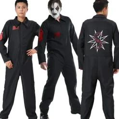 Band Slipknot Cosplay Kostume Løs Overall Halloween Slive Knot Band -4 Ærmer Knot Band -4 Ærme Knot Band -4 Ærme Knot Band -4_max Sleeve Knot Band -4 S | Fyndiq