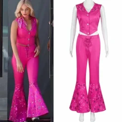 Barbie - Kostume - Drøm - Coplay Halloween - Pink S