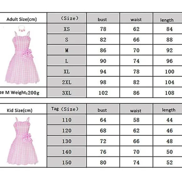 Barbie Kostume Til Kvinder Barbie Kjole Bedårende Rosa Dame Cosplay Piger Tøj Kvinde Halloween Klassisk Dukke Rollespil Barbie Dress Up V 3XL