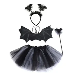 Bat Wings Sæt Halloween Cosplay Kostume 1 FLAGERMUSVINGE 1 FLAGERMUSVINGE 1 Bat wing