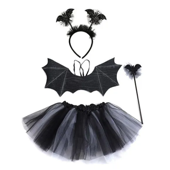 Bat Wings Sæt Halloween Cosplay Kostume 1 FLAGERMUSVINGE 1 FLAGERMUSVINGE 1 Bat wing