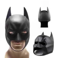 Batman Fuld Maske Med Hætte The Dark Knight Rises Latex Hjelm Voksen Cosplay Prop J_Lucky_B
