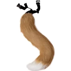 Bevægelig Hale Cosplay Faux Hale Hvid og Camel Halloween Fest 1 Sæt