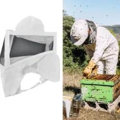 Biavl Hat Biavler Beskyttende Hat Åndbar Mesh Contracti