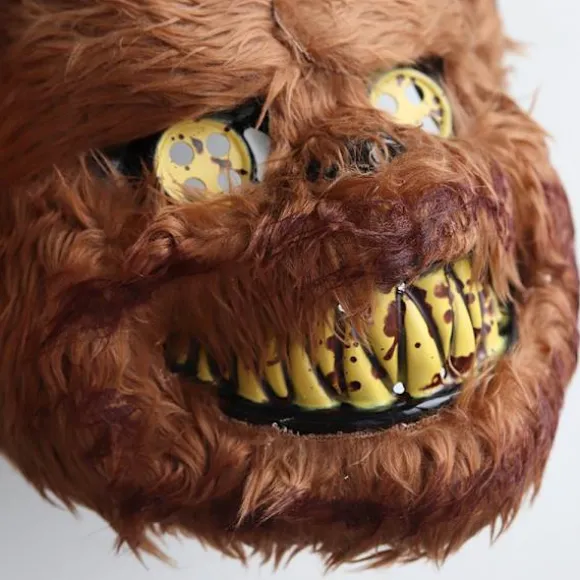 Bjørn, Halloween maske horror bamse maske cosplay udklædning rekvisit