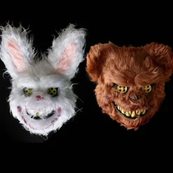 Bjørn, Halloween maske horror bamse maske cosplay udklædning rekvisit