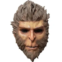 Black Myth Wukong Maske Abekonge Hovedbeklædning Halloween Cosplay Rekvisitter
