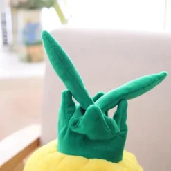 Blød varm ananas cap frugt plys hatte ørevarmere PP bomuld fyldt beanies til kvinder voksen hat foto rekvisitter