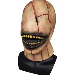 Blindless Wizard Maske Dæmon Skræmmende Heksemaske, Horror Uhyggelige Masker, Halloween Fest Sceneoptrædener Spøgelseshusrekvisitter
