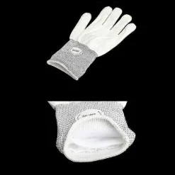 Blinkende handsker, der lyser, 7 tilstande, LED Rave-lys, fingerbelysningsvante, sort, høj kvalitet