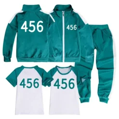 Blæksprutte kostume til drenge, piger, 456, jakke, T-shirt og. Frakke-T-shirt-bukser, CJY Coat-T-Shirt-Pants en-US